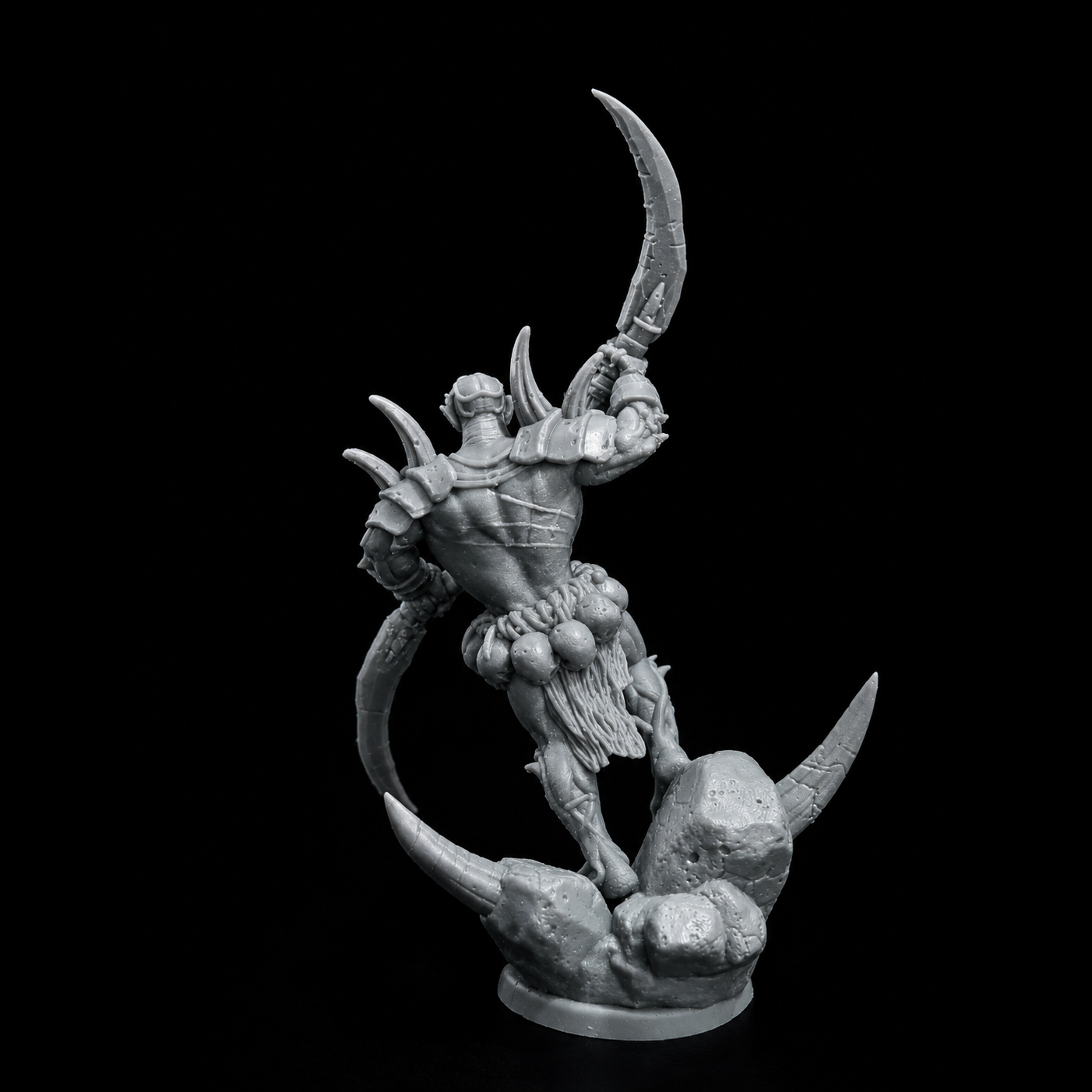 Ork wojownik – pozycja 2 – miniaturka fantasy