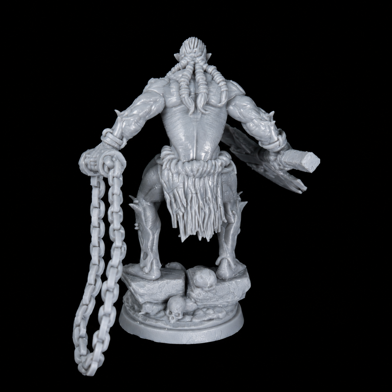 Ork wojownik – pozycja 3 – miniaturka fantasy