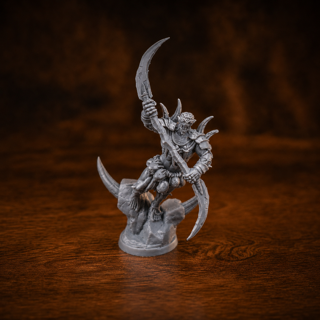 Ork wojownik – pozycja 2 – miniaturka fantasy